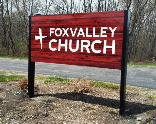 Image360 South Elgin - Fox Valley Church Monument Sign - Carpentersville, IL