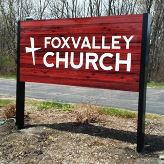 Image360 South Elgin - Fox Valley Church Monument Sign - Carpentersville, IL