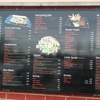 Outdoor restaurant menu boards - Lake Zurich, IL