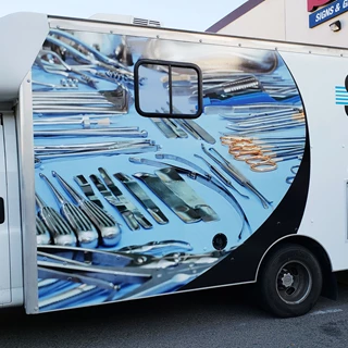 Box Truck Wrap For Surgical Instrument Services in California