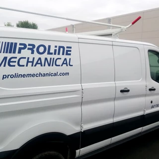 Vehicle Decals for Proline Mechanical in Elgin, IL