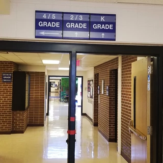 ADA & Disability Signage for Anderson Elementary school in St. Charles, IL 